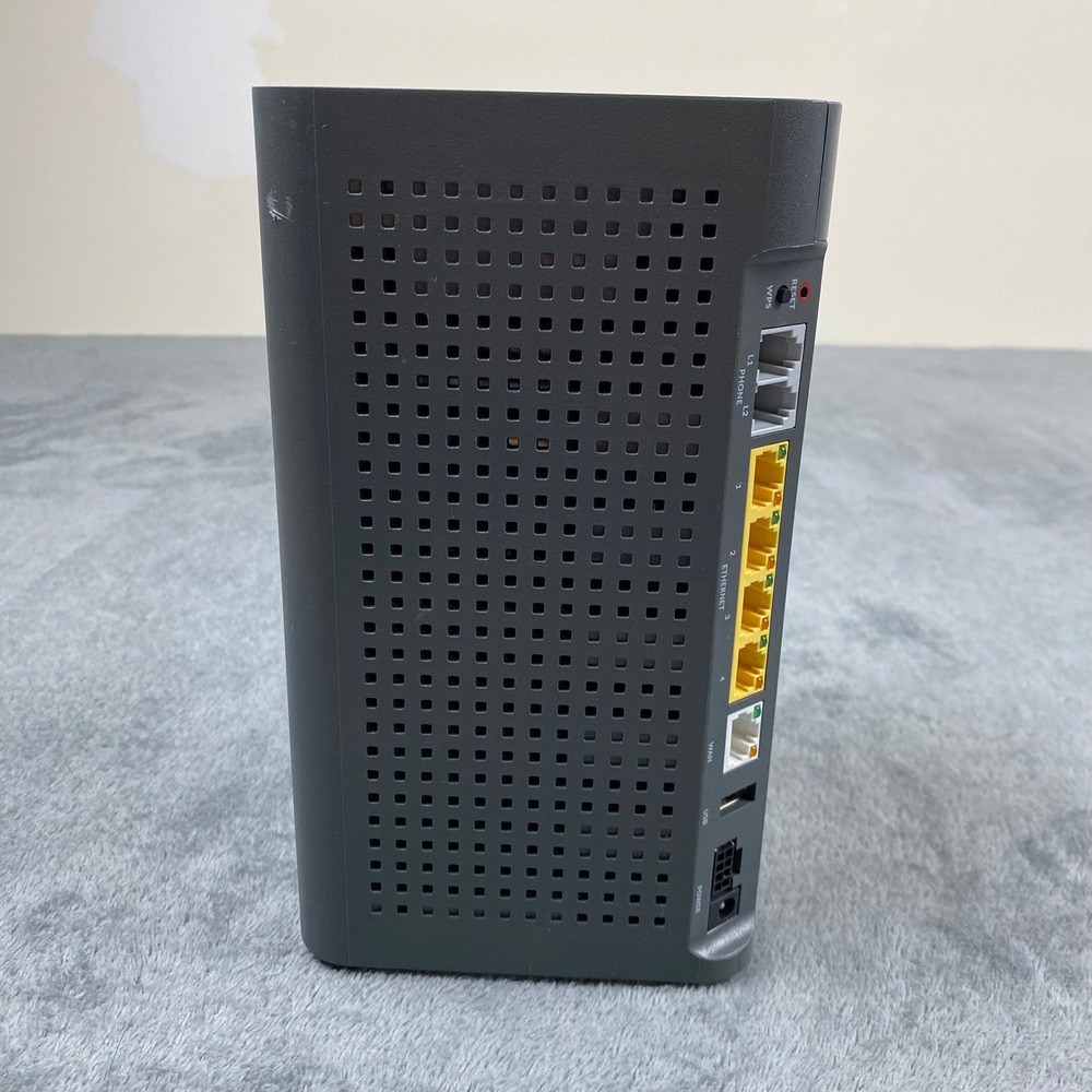 Calix GigaSpire BLAST u6.1 GS4220E WiFi 6 Gigabit Router Gray No Power Cord